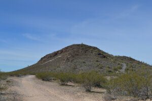 Pyramid On A Hill in Southern Arizona